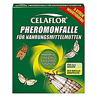 Celaflor Pheromonfalle (Nahrungsmittelmotten, 3 Stk.)