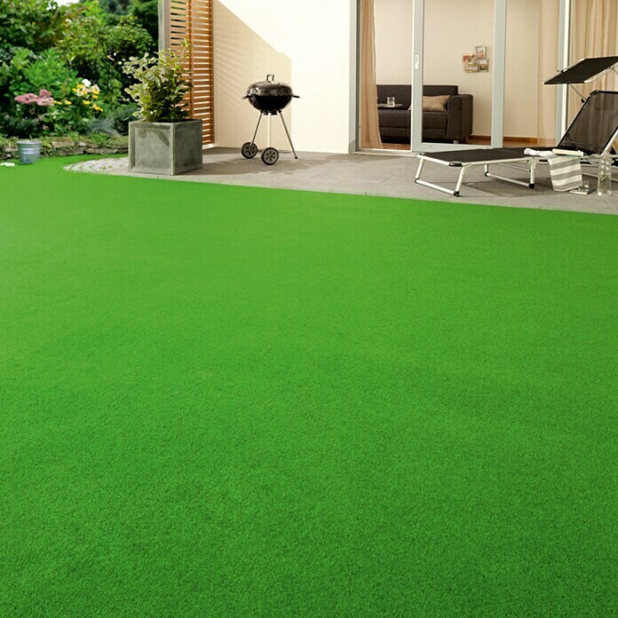 Englischer Rasen Teppich Kunstrasen 45 mm grün 200x320 cm 