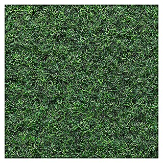 Kunstgras, per meter Green (Breedte: 400 cm, Met drainagenoppen, Groen)
