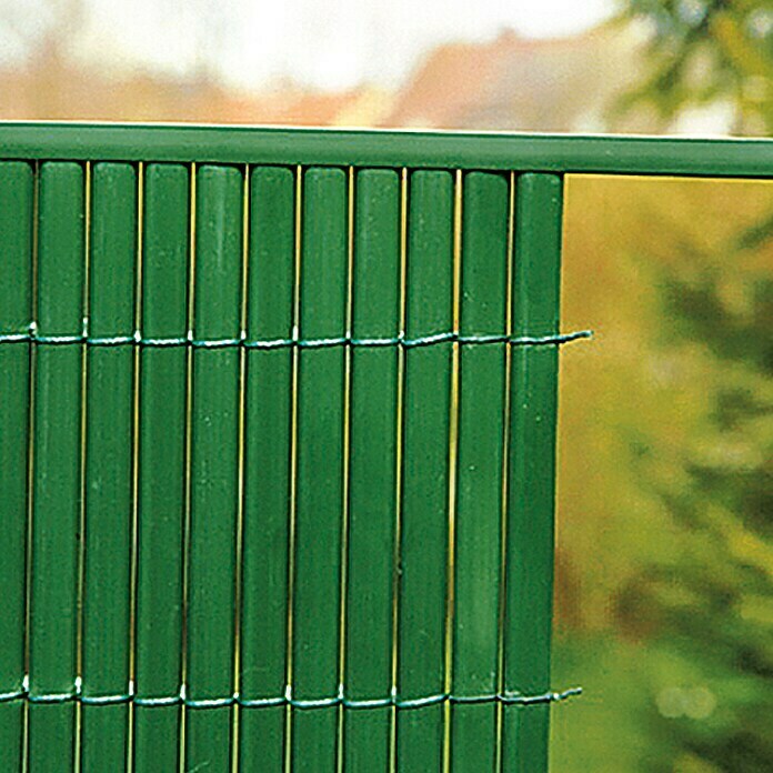 Sichtschutz-Abdeck-U-Profil (Grün, 150 cm)