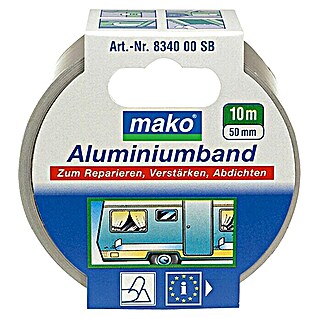 Aluminiumband (Silber, 10 m x 50 mm)