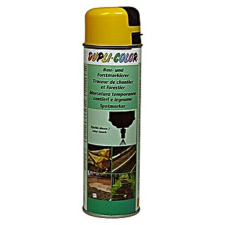 Dupli-Color Markierungsspray Bau und Forst (Leuchtgelb, Farbstark, 500 ml)