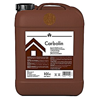 Holzlasur Carbolin (Braun, 10 l)