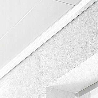 LOGOCLIC Plafondlijst Edelwit houtnerf (2,6 m x 36 mm x 16 mm)