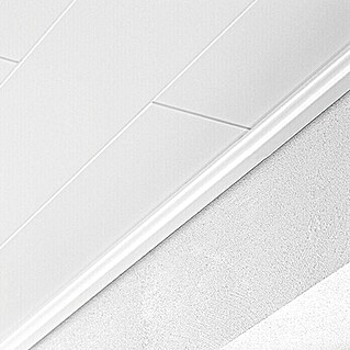 LOGOCLIC Plafondlijst Uni Wit (2,6 m x 36 mm x 16 mm)