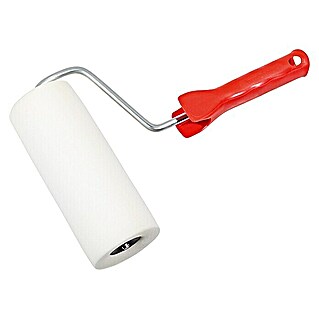 swingcolor Lackierschaumstoff-Roller (Breite Walze: 18 cm, Bügel 28,5 cm, Bügelstärke: 8 mm, Weiß)