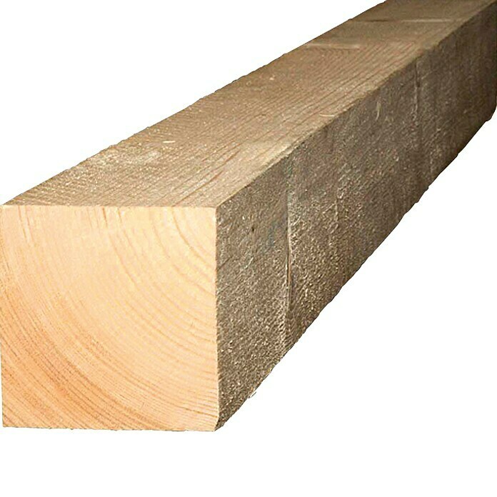1 Stück Rahmenholz Fichte H/B/L saegerau 60mm x 60mm x 2000mm Holz Zaun Carport 