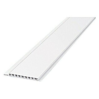 BaukulitVox Basic-Line Panel de revestimiento (Blanco, 3.000 x 108 x 8 mm)