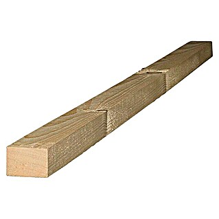 1 Stück Rahmenholz Fichte H/B/L saegerau 80mm x 80mm x 2000mm Holz Zaun Carport 