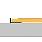 BaukulitVox Basic-Line Abschlussleiste (Grau, 3.000 x 30 x 10 mm)