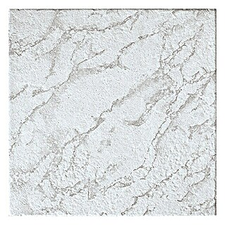 Kamena podna pločica Niagara (33,5 x 33,5 cm, Sivo-bijele boje, Mat)