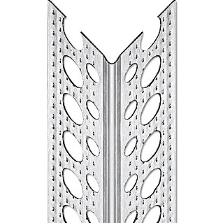 Catnic Kutni profil za suhu gradnju (250 x 2,5 x 2,5 cm, Prikladno za: Debljina žbuke od 1 mm, Aluminij, 1 Kom.)