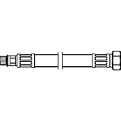Flexo Anschlussschlauch (⅜″, Länge: 50 cm, M10)