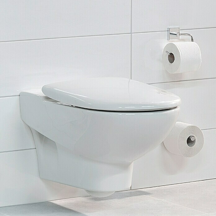 Nie wieder bohren Ekkro Garnitura WC četke (Pričvršćivanje: Lijepljenje, Kromirano)