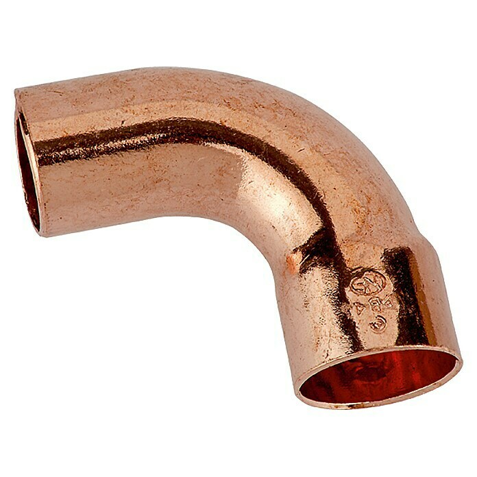 Kupfer-Bogen 5001A (Durchmesser: 15 mm, Winkel: 90°, 1 Stk.)