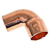 Kupfer-Winkel 5092 IA (Durchmesser: 22 mm, 90°, Muffe mit Einsteckstück)