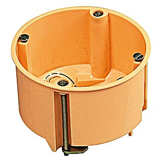 Podžbukna kutija za šuplji zid Normal (47 x 68 mm, 1-struko, Narančaste boje, 1 kom)