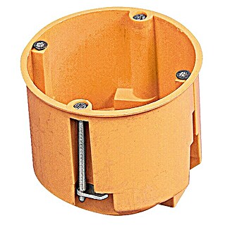 Podžbukna kutija za šuplji zid Duboka (68 x 61 mm, 1-struko, Narančaste boje, 1 kom)