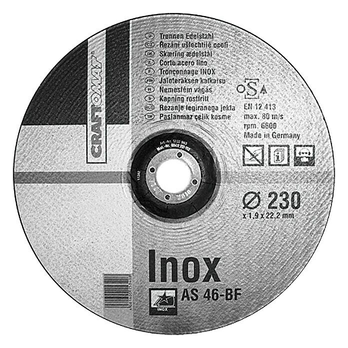 Craftomat Rezni disk AS 46-BF 