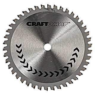 Craftomat Cirkelzaagblad HM Alu (160 mm, Boorgat: 16/20 mm, 42 tanden)