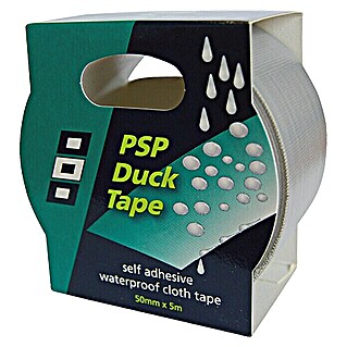 Duck Tape Zilver, 5 m x 50 mm (Zilver, 5 m x 50 mm)
