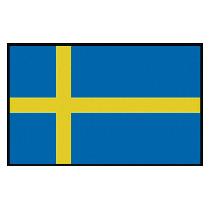 Flagge (Schweden, 30 x 20 cm, Spunpolyester)