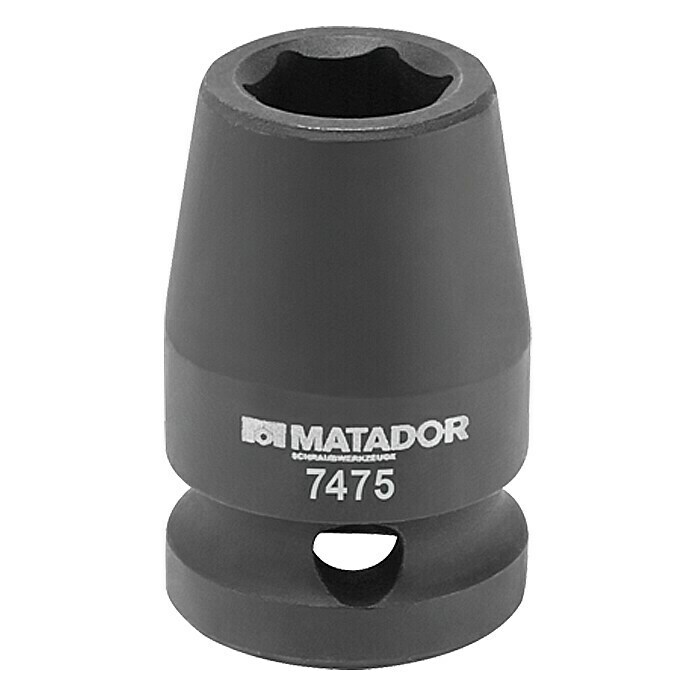 Matador Kraft-Steckschlüsseleinsatz (Schlüsselweite: 19 mm, ½″)