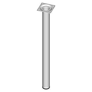 Element System Möbelfuß (Ø x L: 30 x 500 mm, Traglast: 50 kg, Weiß)