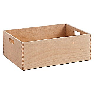 Stapelbox (l x b x h: 40 x 30 x 15 cm, M, Beuken)