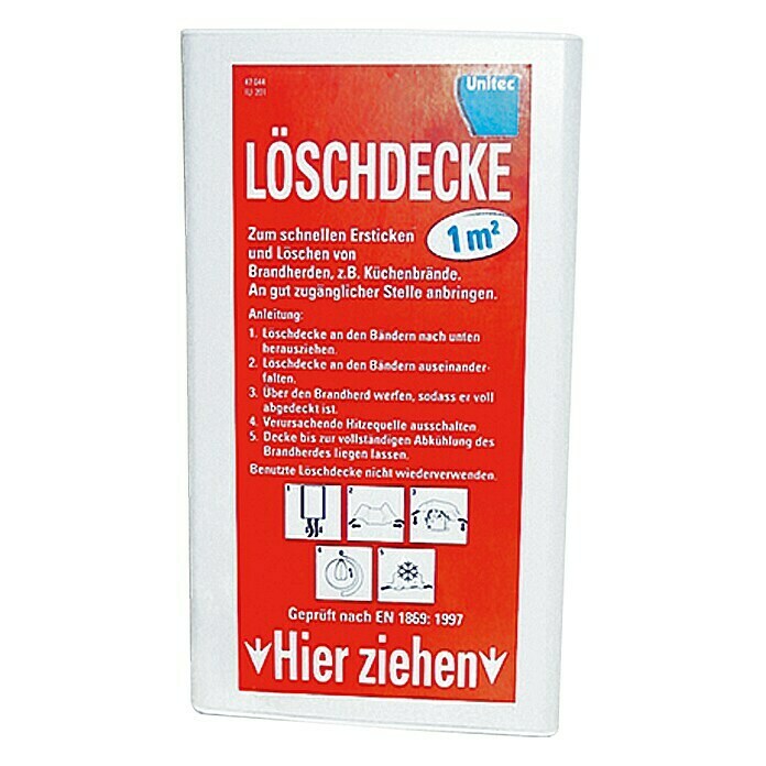 UniTEC Löschdecke (100 x 100 cm)