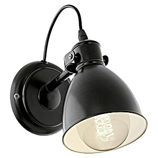 Eglo Priddy Zidna svjetiljka (40 W, Crne boje, Crne boje, E27)