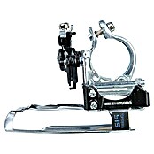 Shimano Umwerfer Dual Pull (Geeignet für: Kettenblätter mit max. 48 Zähnen, Kettenstrebenwinkel: 66° - 69°)