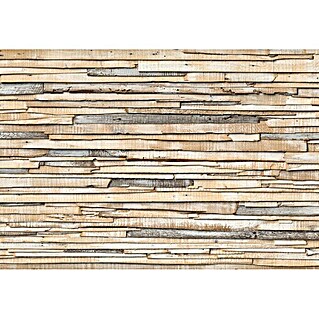 Komar Imagine Edition 3 - Stories Fototapete Whitewashed Wood (8 -tlg., 368 x 254 cm)