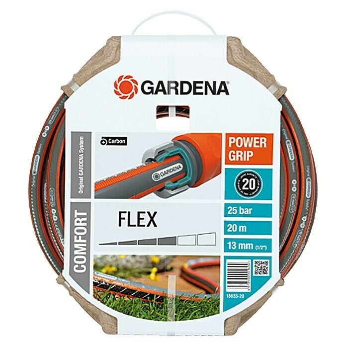 Gardena 18034-20 Comfort FLEX Schlauch 13 mm Systemteile Gartenschlauch 20m 