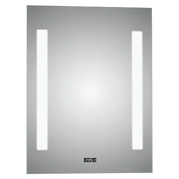Ogledalo s LED rasvjetom Crystal Creek (50 x 70 cm, S prekidačem za prevrtanje)