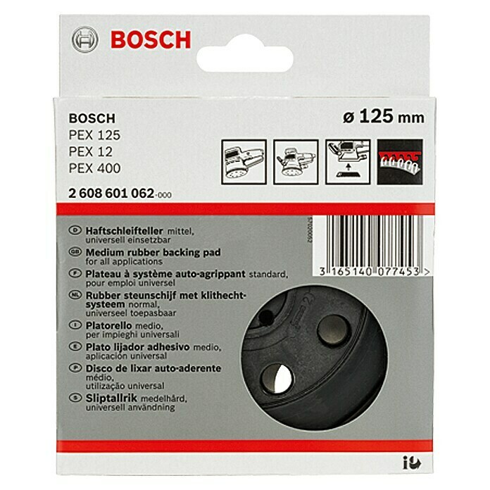 Bosch Schuurschijf PEX 12 / 125 / 400 (Diameter: 125 mm)