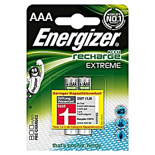 Energizer Accu Rechargeable Extreme (Micro AAA, 1,2 V, 2 st.)