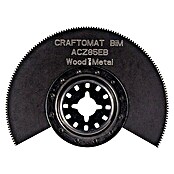Craftomat Segmentsägeblatt ACZ 85 EB (Durchmesser: 85 mm, Holz/Metall/Kunststoff)