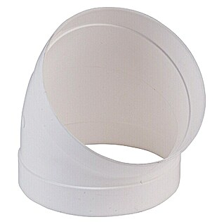 Air-Circle Luk za okruglu cijev od ventilacije (Promjer: 125 mm, Kutnik: 45 °)
