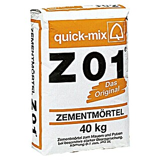 Quick-Mix Zementmörtel Z01 (40 kg, Chromatarm)
