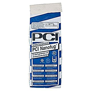 PCI Fugenmörtel Nanofug (Zementgrau, 4 kg)