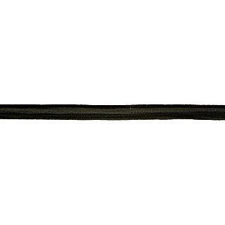Stabilit Elastisch koord, per meter (6 mm, Op maat gemaakt verkrijgbaar, Zwart)