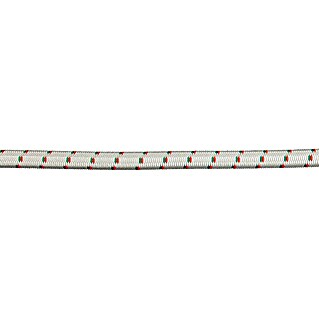 Stabilit Elastisch koord, per meter (8 mm, Op maat gemaakt verkrijgbaar, Wit/Geel)