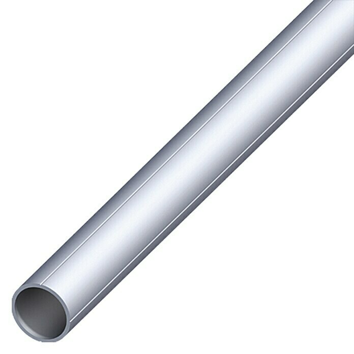 Innovo Aluminium Rundrohr Hohlrohr 12,7 mm Durchmesser 2,6 mm Wandstärke 375 mm Länge 6082-T5 