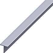 Kantoflex Vierkant T-profiel (1.000 x 7,5 x 7,5 mm, Dikte: 1 mm, Aluminium, Blank)