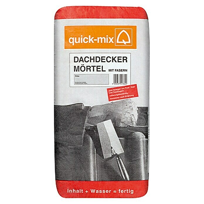 Quick-Mix Dachdeckermörtel (Grau, 10 kg)