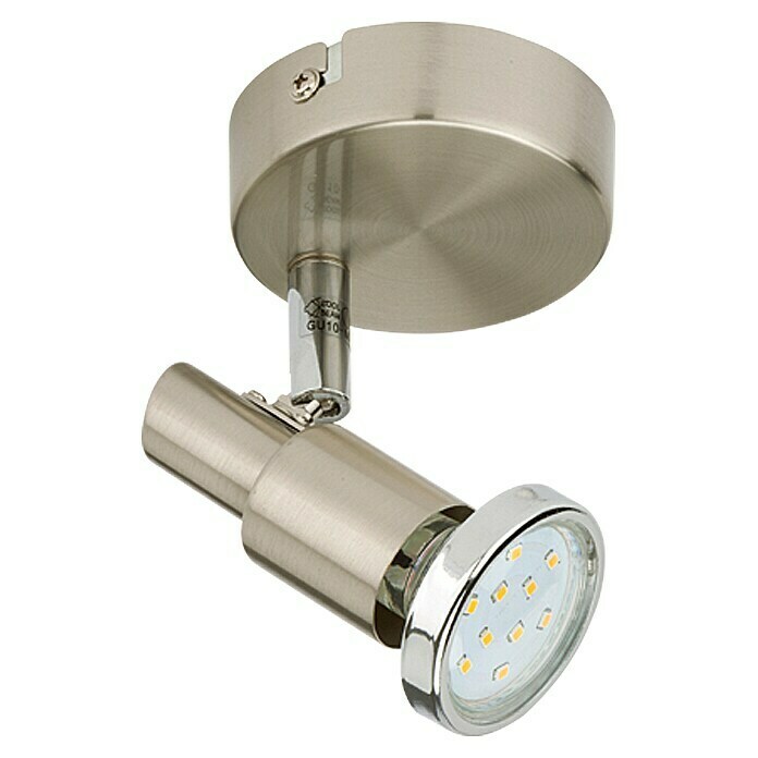 Tween Light LED-Wandstrahler (1-flammig, Max. Leistung: 3 W, Nickel matt, GU10)