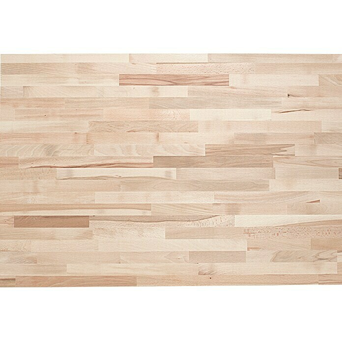 Exclusivholz Massief houten paneel (Beuken, 400 x 80 x 2,7 cm)