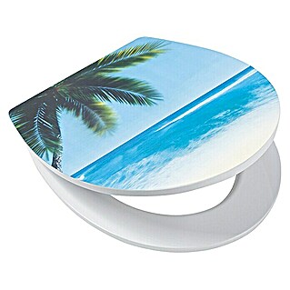 Poseidon WC daska Palm Beach (Samospuštajuća, Duroplast, Može se skinuti, Raznobojno)