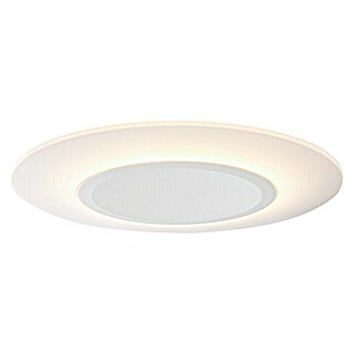 Ledvance Plafón LED para pared y techo Flat (20 W, Blanco, Blanco cálido)